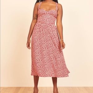 NWT Reformation Brixton Floral Sundress Size 0